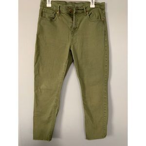 Old Navy Army Green Jeans